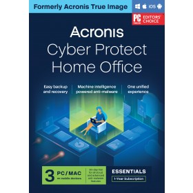 [Acronis] Cyber Protect Home Office Essentials Subscription 3 Computer